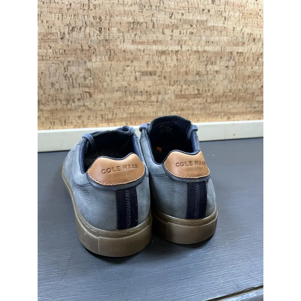 Men's Cole Haan Grand Series‎ Blue Suede  Brown Hand Made C32648